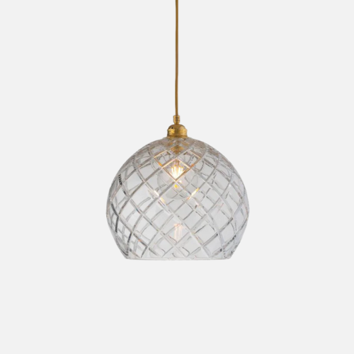 Rowan Crystal pendant lamp M Large check