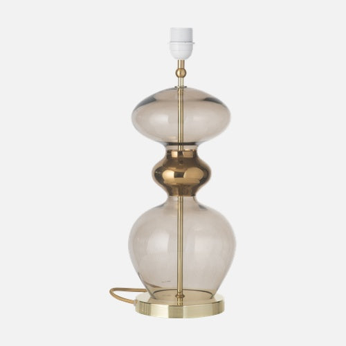 Futura Table lamp base M Chestnut brown