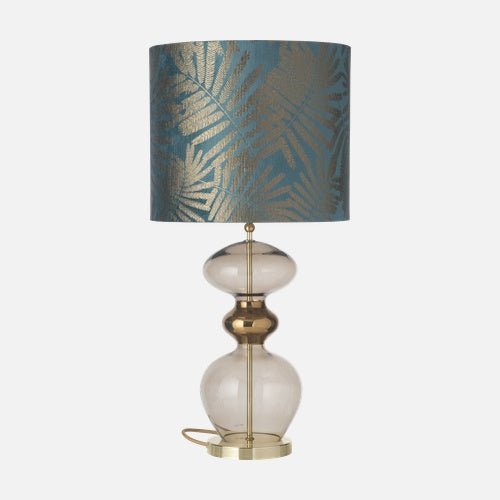 Futura Table lamp base M Chestnut brown