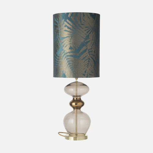 Futura Table lamp base M Chestnut brown