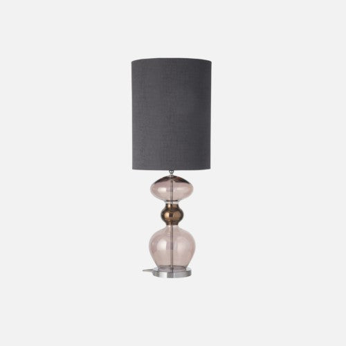 Futura Table lamp base M Obsidian