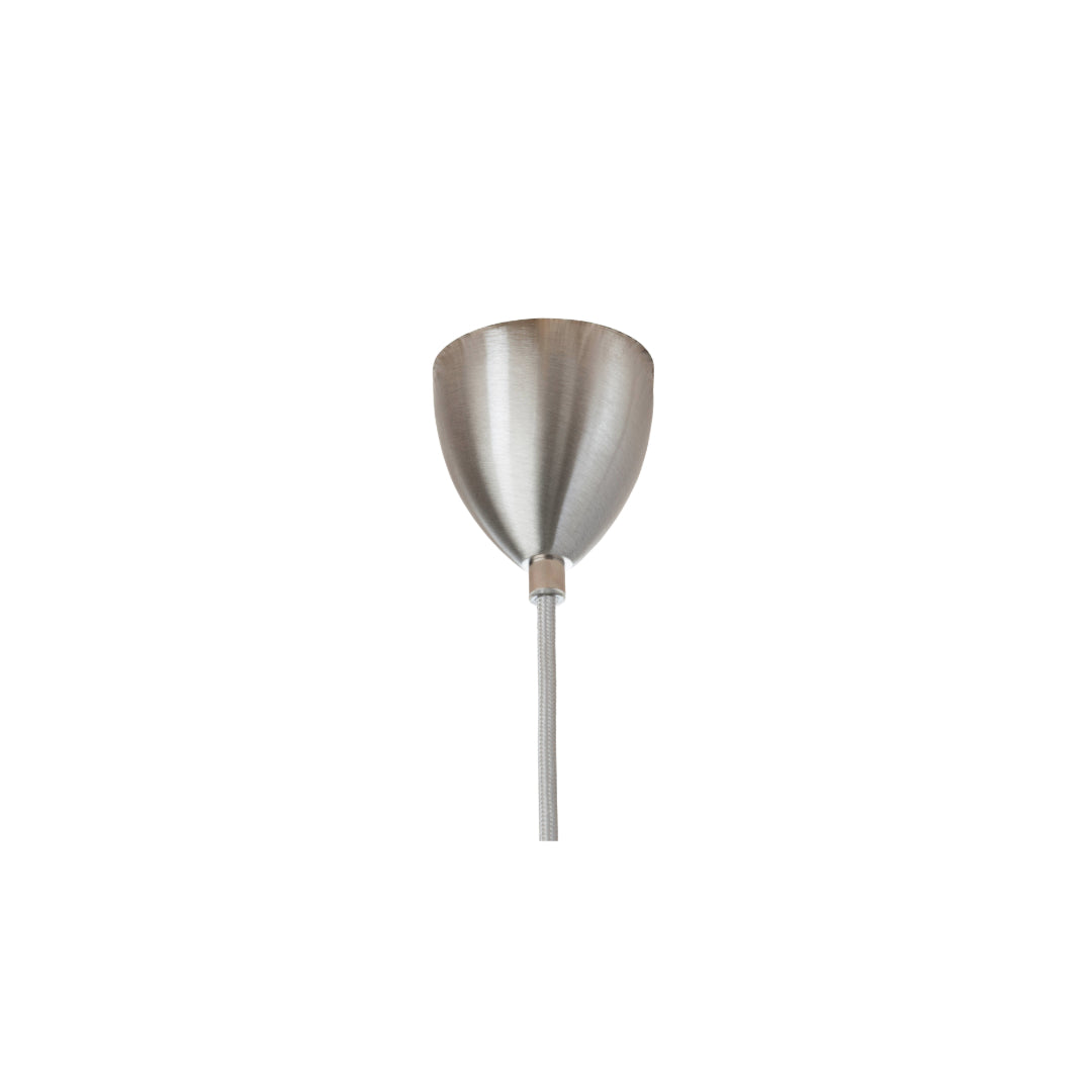 Smykke Pendelleuchte M Crystal Check Smokey grey Ball