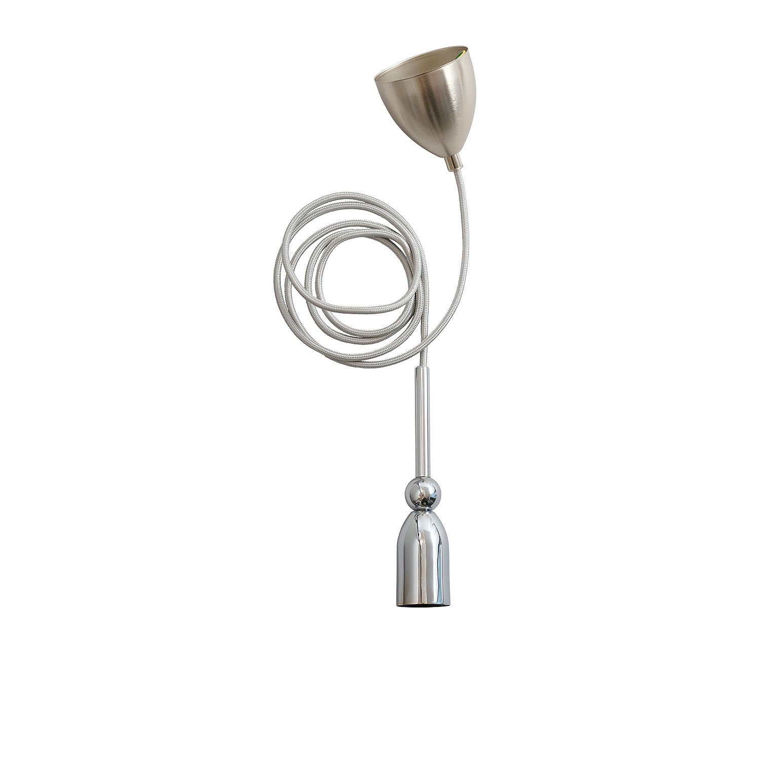 Embrace Pendant lamp M Clear, silver