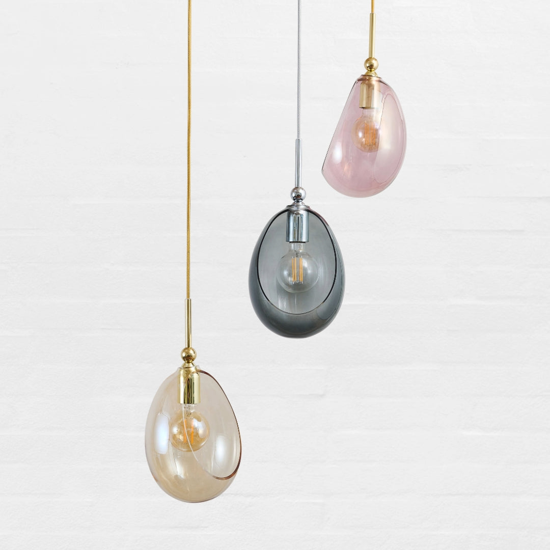 Embrace Pendant lamp M Bright coral