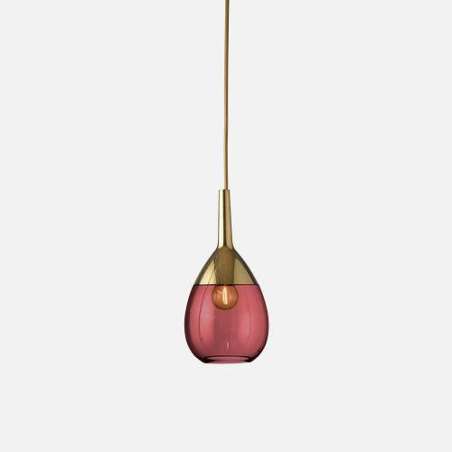 EBB & FLOW LAUTEPENDANTLAMPSRUBYGOLD