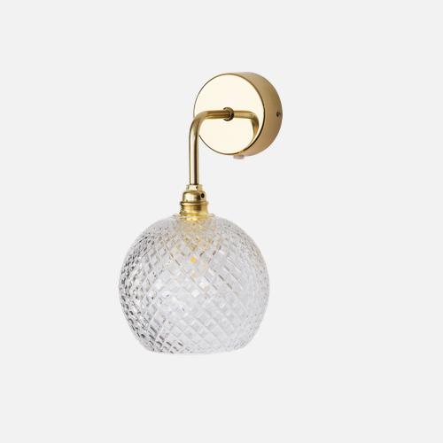 EBB & FLOW ROWANCRYSTALWALLLAMPSSMALLCHECK