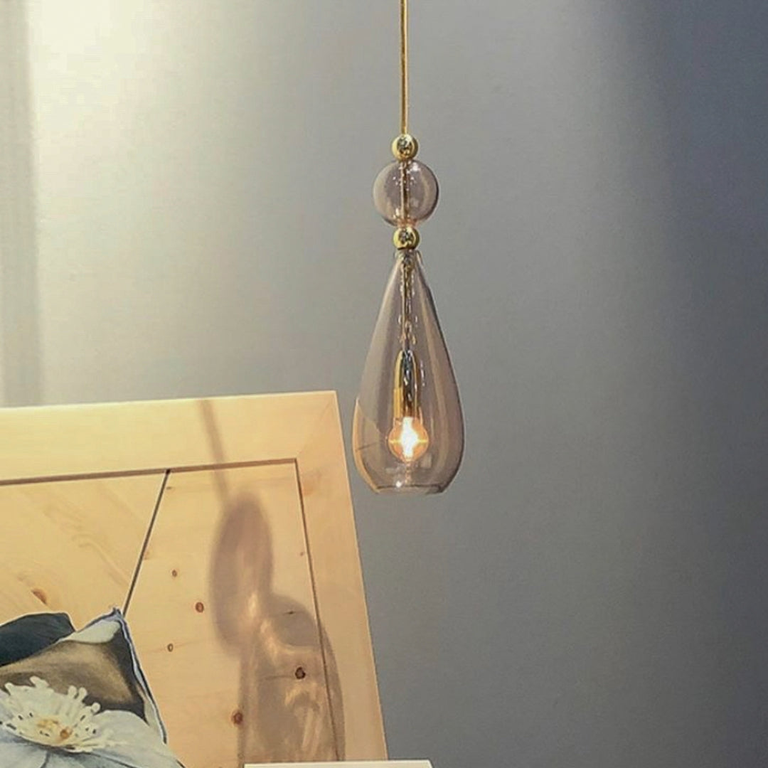 Smykke Pendant lamp M Obsidian