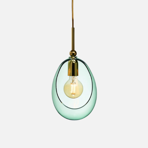 Embrace Pendant lamp M Forest green