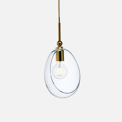 Embrace Pendant lamp M Clear, gold