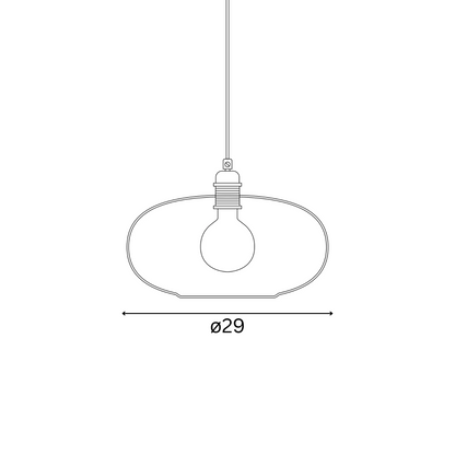 Horizon  Pendant lamp M Toast