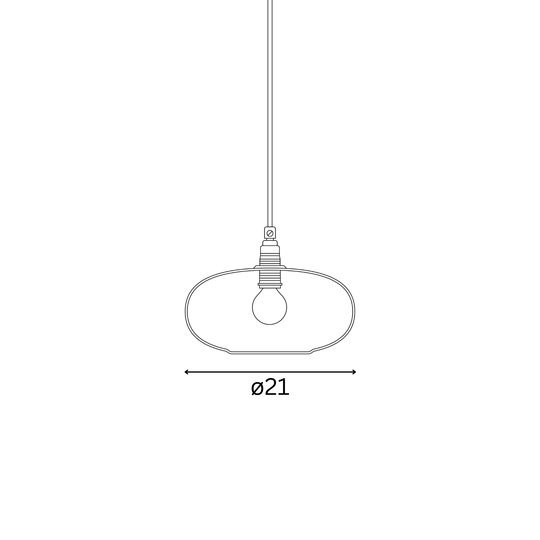 Horizon  Pendant lamp S Chameleon