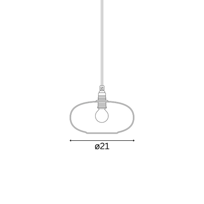 Horizon  Pendant lamp S Olive