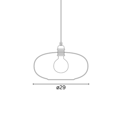 Horizon  Pendant lamp M Olive