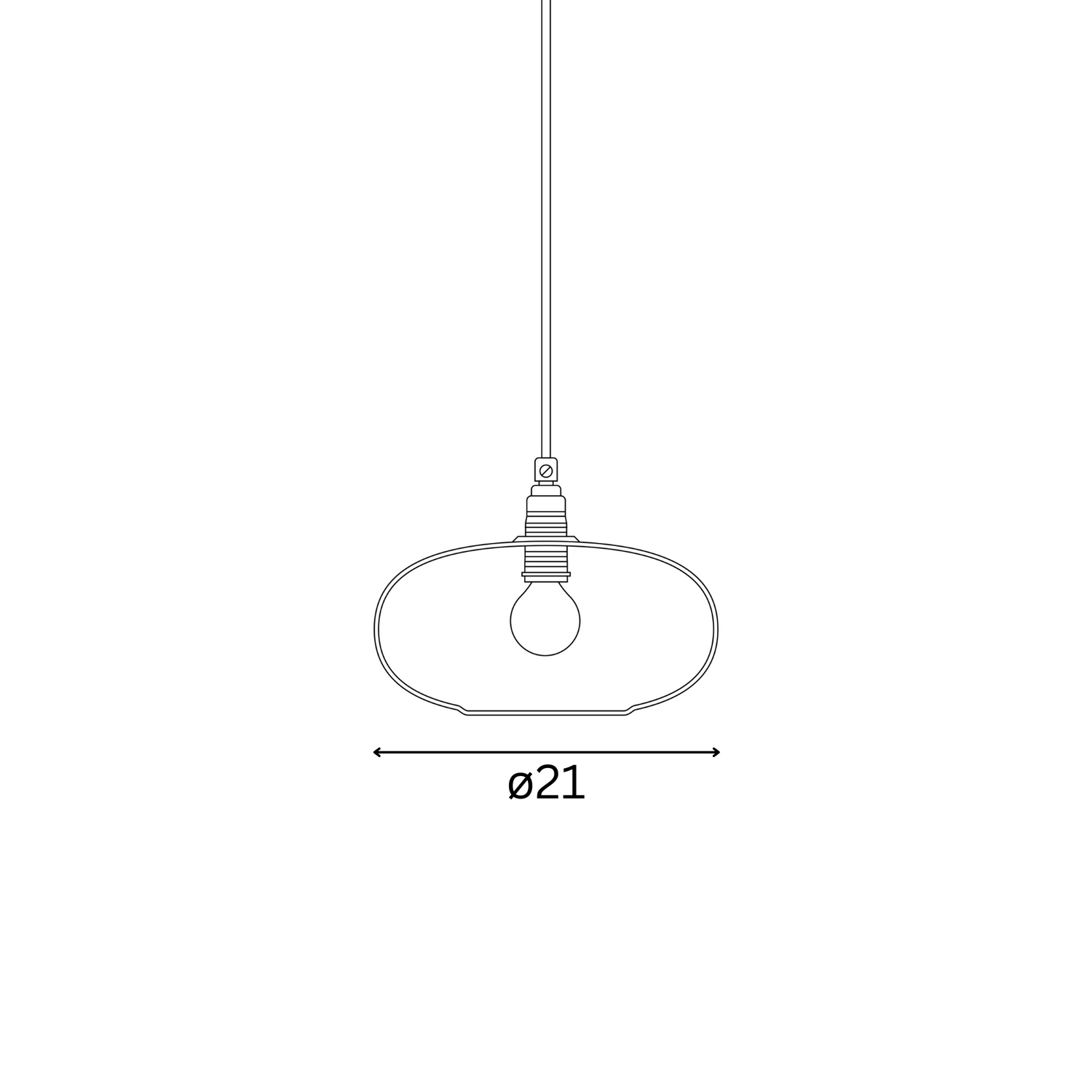 Horizon  Pendant lamp S Chameleon