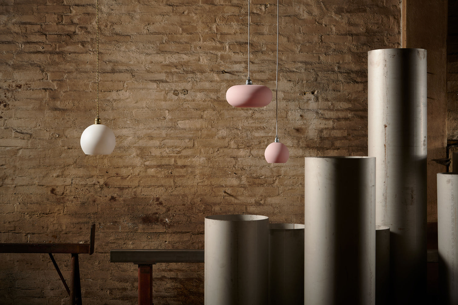Horizon  Pendant lamp M Topaz blue