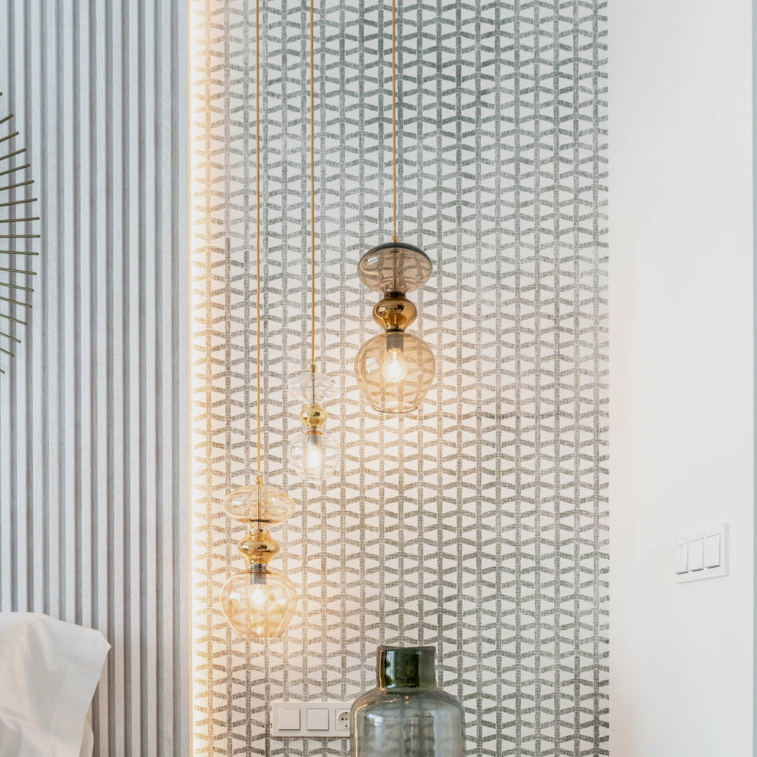 Futura   Pendant lamp M Chestnut brown