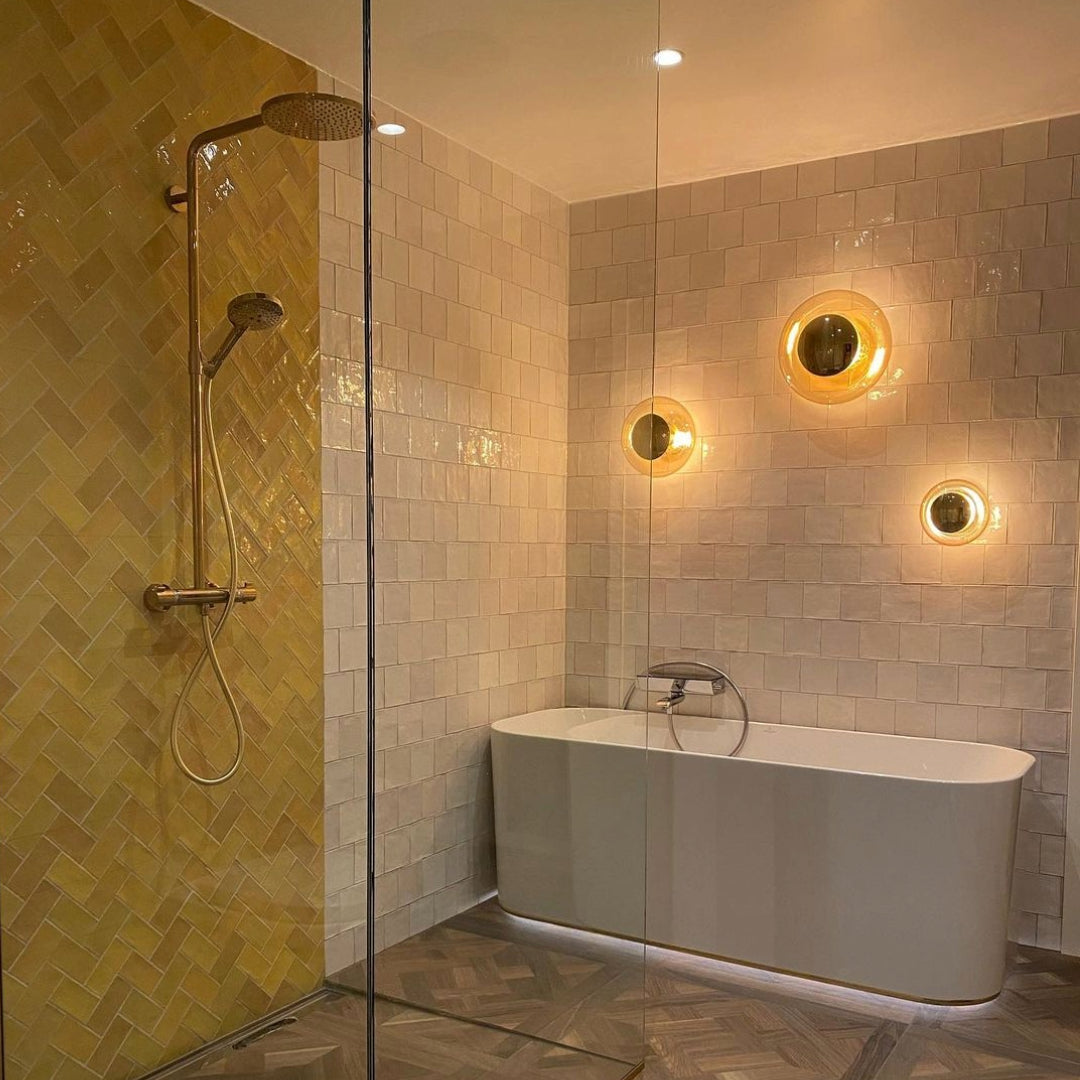 Horizon  Surface lamp M Golden smoke