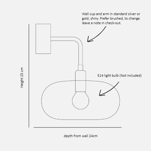 Horizon  Wall lamp S Chameleon