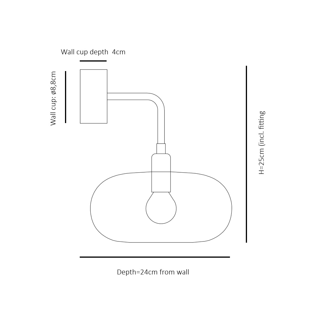 Horizon  Wall lamp S Chameleon