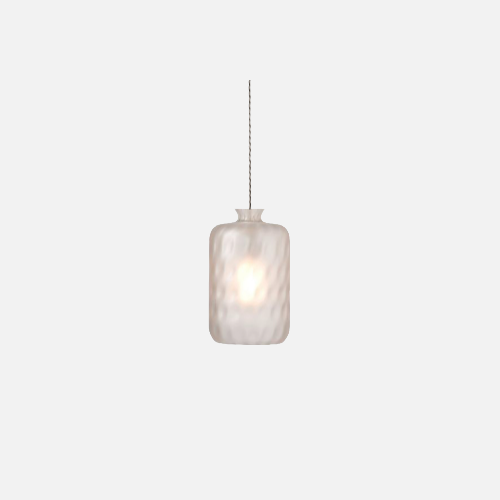 Pillar x Frost  Limited Edition Pendant Lamp Ice cool Frost Dimples