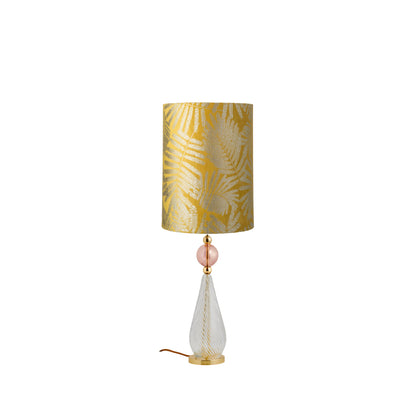 Smykke Tischleuchtesockel M Crystal Swirl Golden smoke Ball